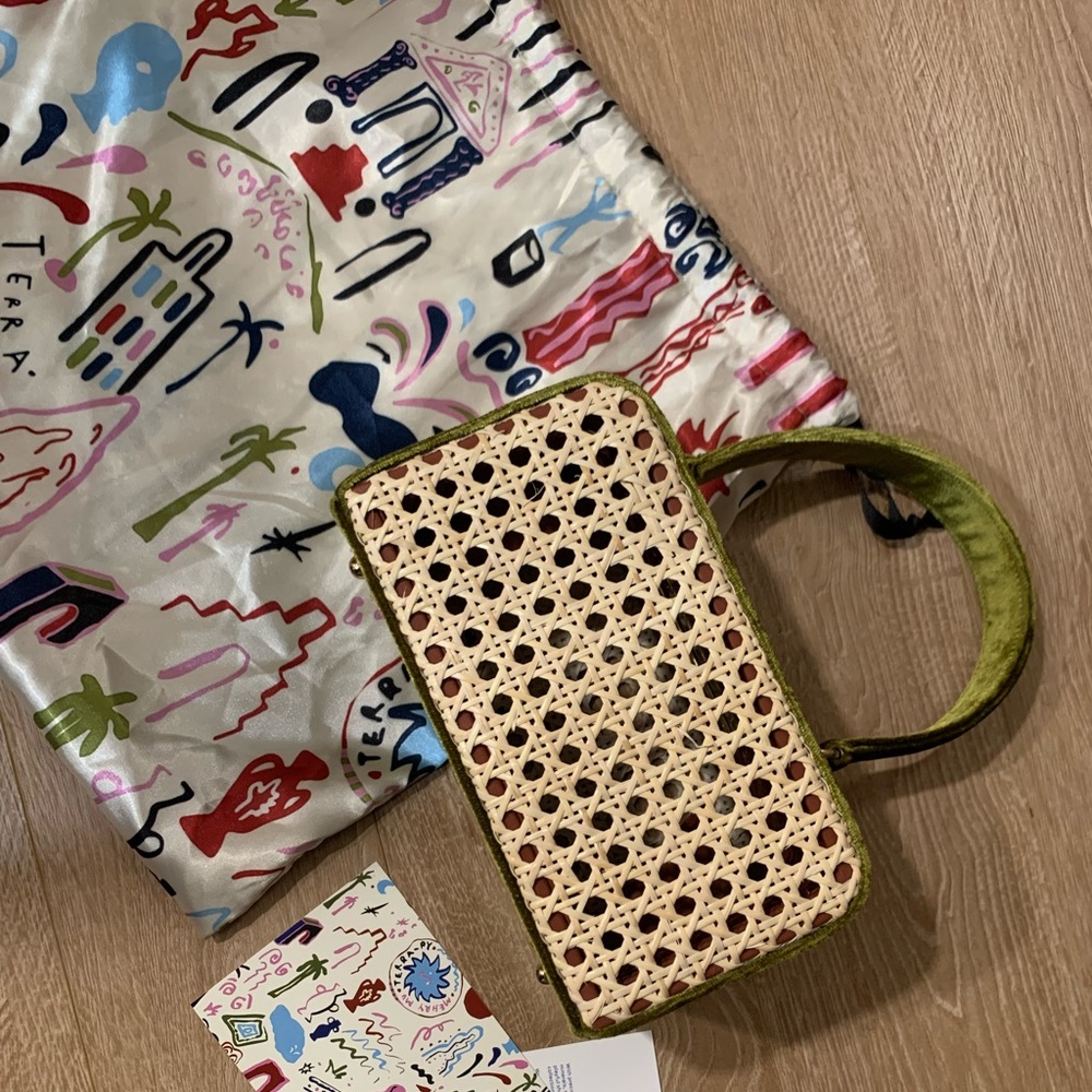 Mehry Mu Rattan Box Bag